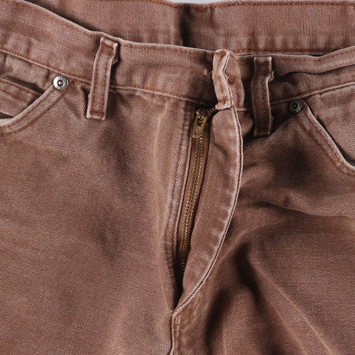 Dickies Duck Painter Pants Men's W33 equivalent cotton brown type Vintage Second Hand