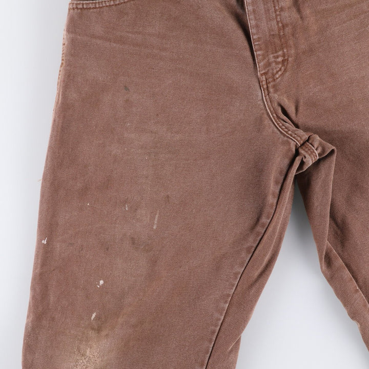 Dickies Duck Painter Pants Men's W33 equivalent cotton brown type Vintage Second Hand