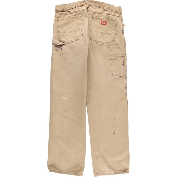 Dickies Painted Duck Painter Pants for Men, W37 equivalent cotton Beige type Vintage Second Hand