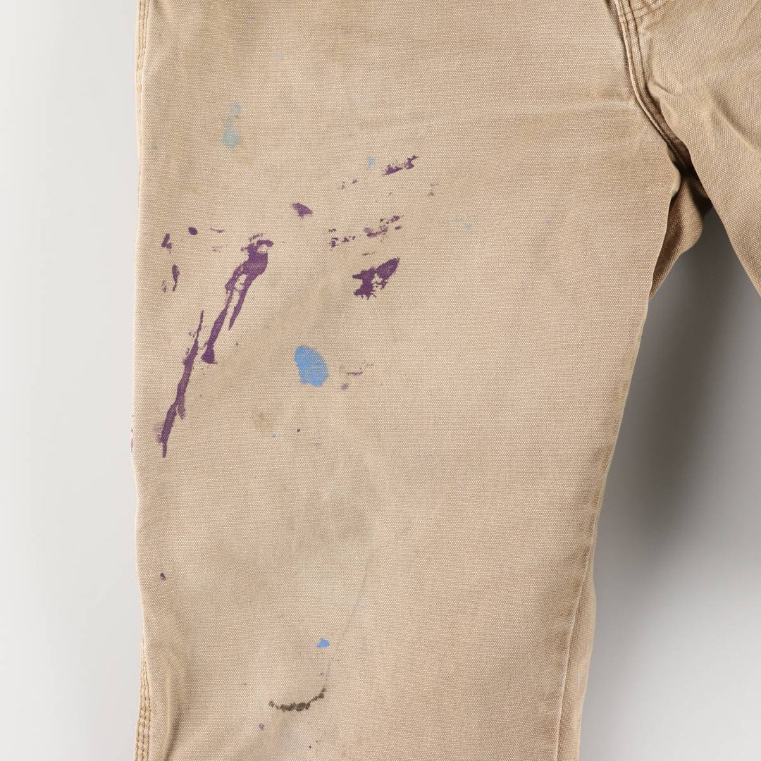 Dickies Painted Duck Painter Pants for Men, W37 equivalent cotton Beige type Vintage Second Hand