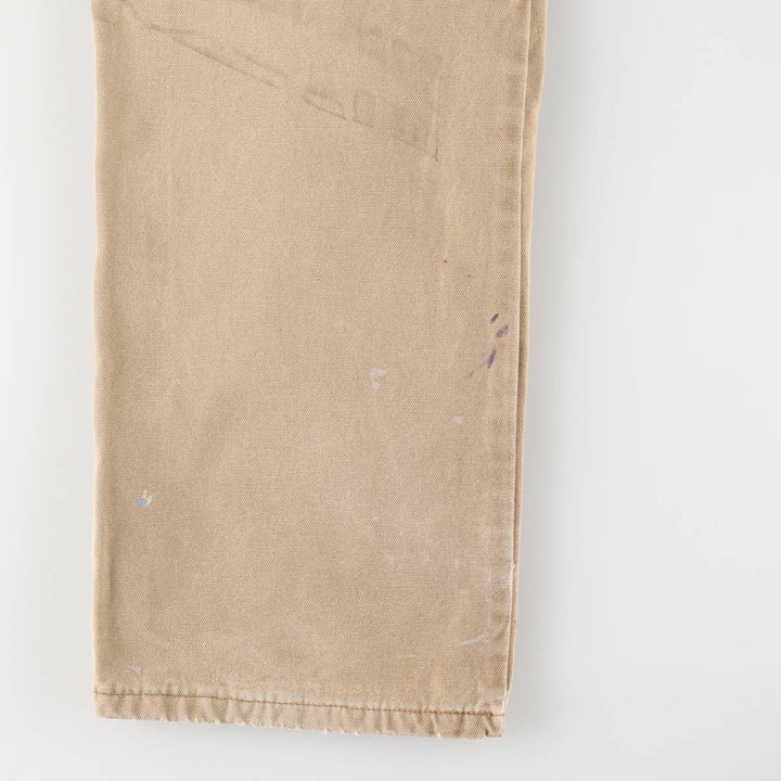 Dickies Painted Duck Painter Pants for Men, W37 equivalent cotton Beige type Vintage Second Hand