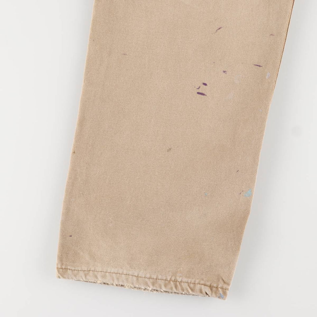 Dickies Painted Duck Painter Pants for Men, W37 equivalent cotton Beige type Vintage Second Hand