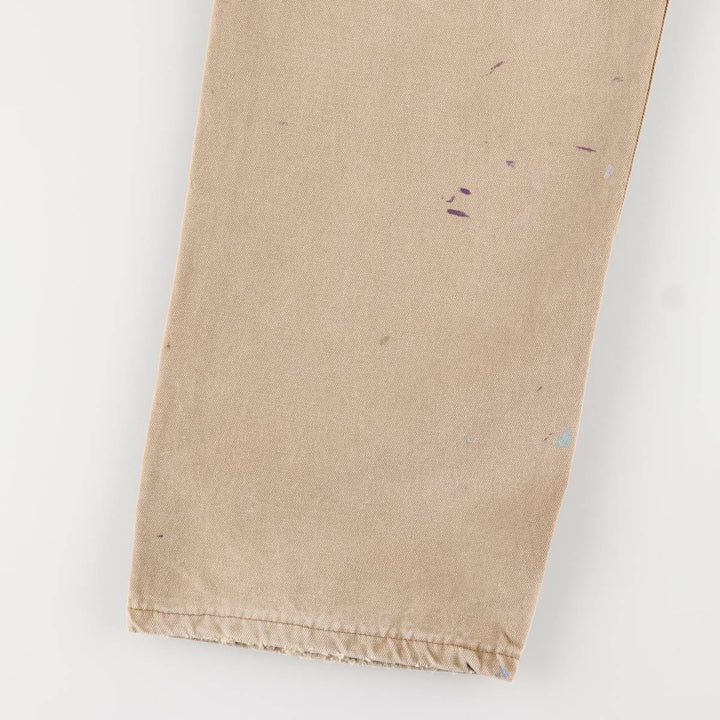 Dickies Painted Duck Painter Pants for Men, W37 equivalent cotton Beige type Vintage Second Hand