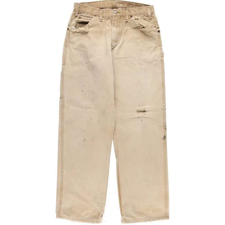 Dickies Duck Painter Pants Men's W31 equivalent cotton Beige type Vintage Second Hand