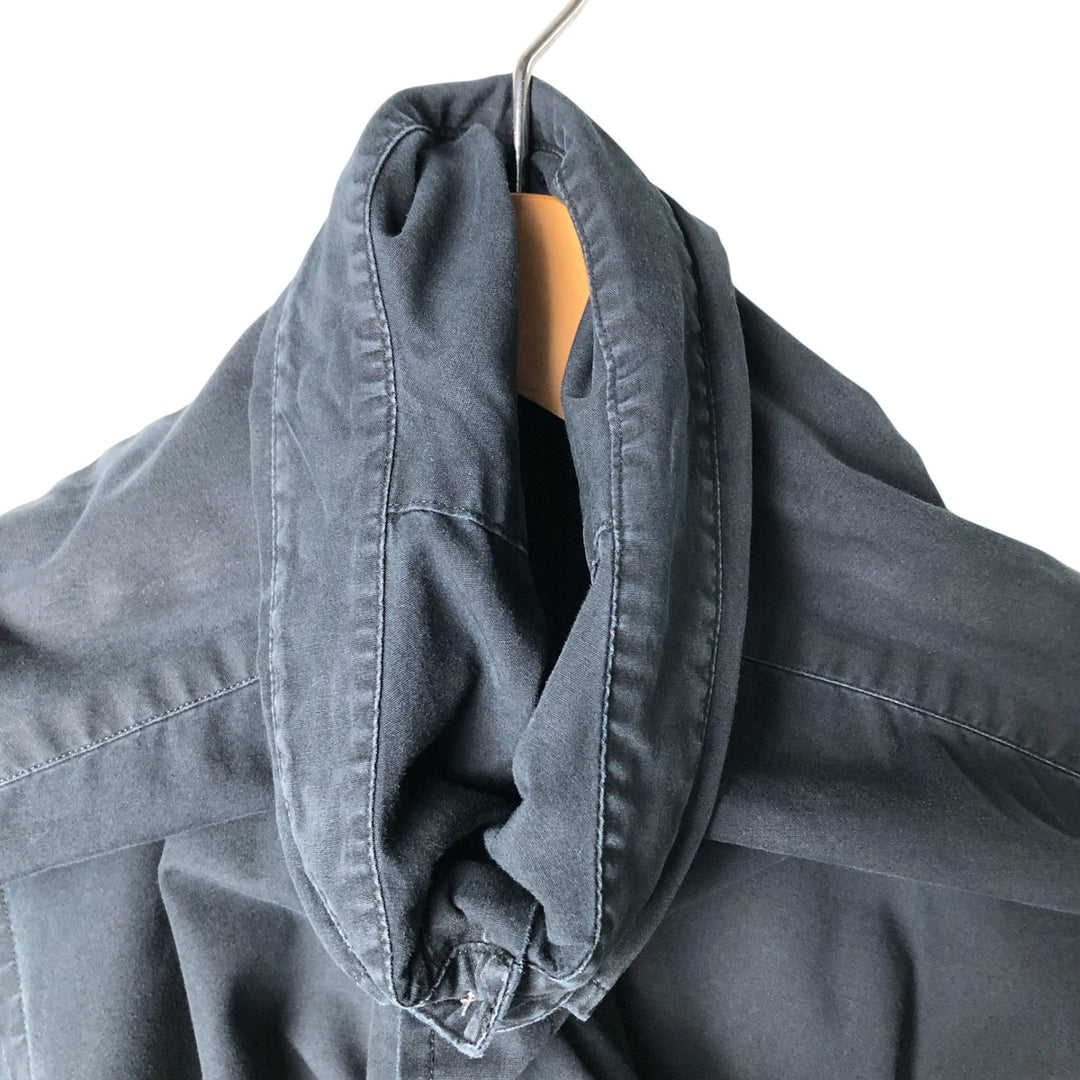 Ralph Lauren BLAKE short sleeve button down shirt, men's XL size cotton black type Vintage Second Hand