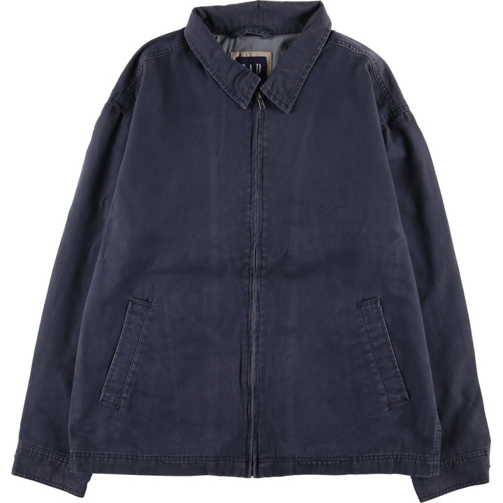 90'S GAP Old Gap Swing Top Sports Jacket, Men's Size L, Vintage cotton navy blue type Vintage Second Hand