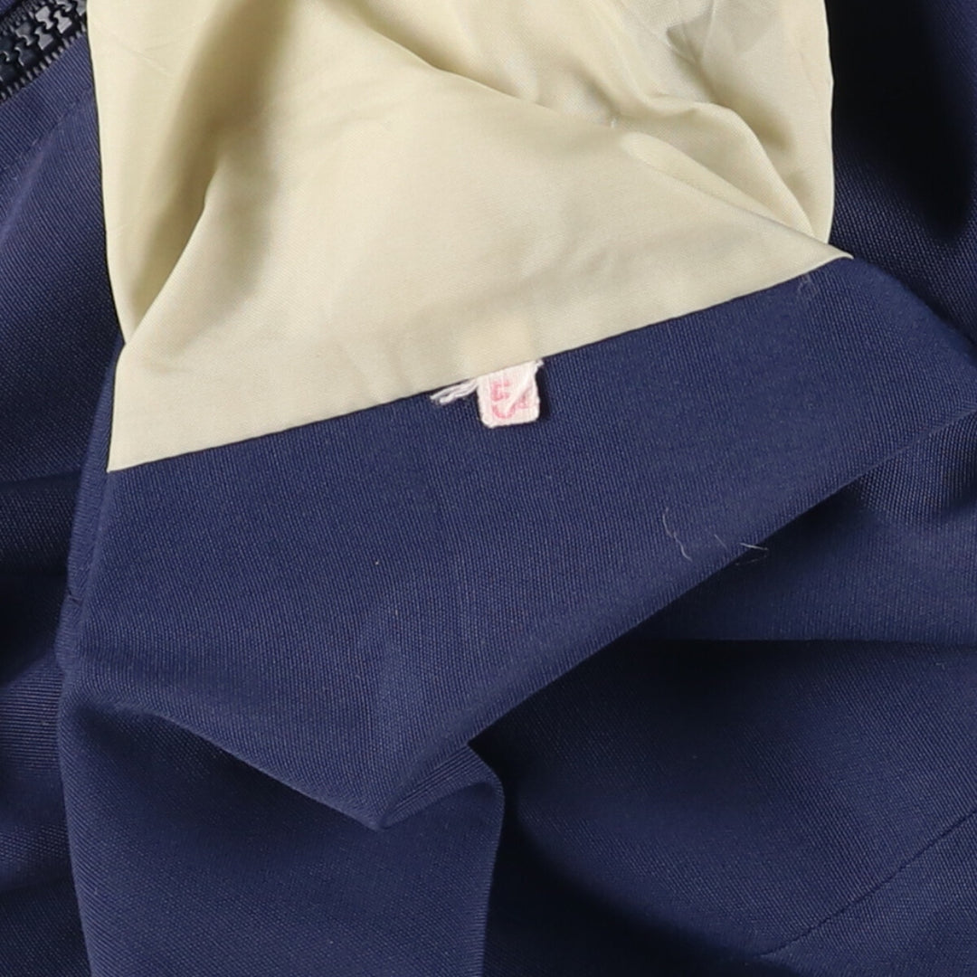 Vintage Lentros reversible blouson, men's size L unclear navy blue type Vintage Second Hand