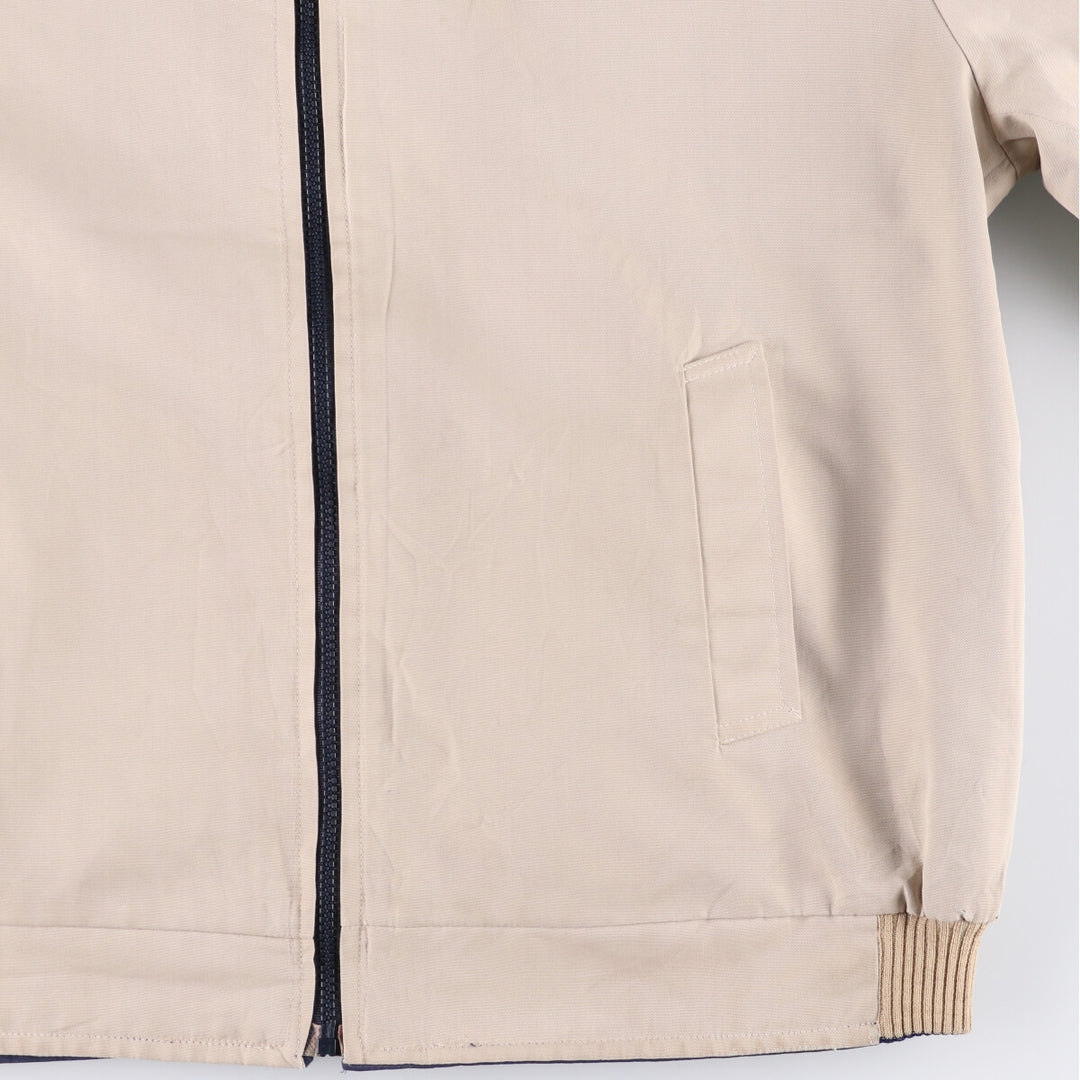 Vintage Lentros reversible blouson, men's size L unclear navy blue type Vintage Second Hand