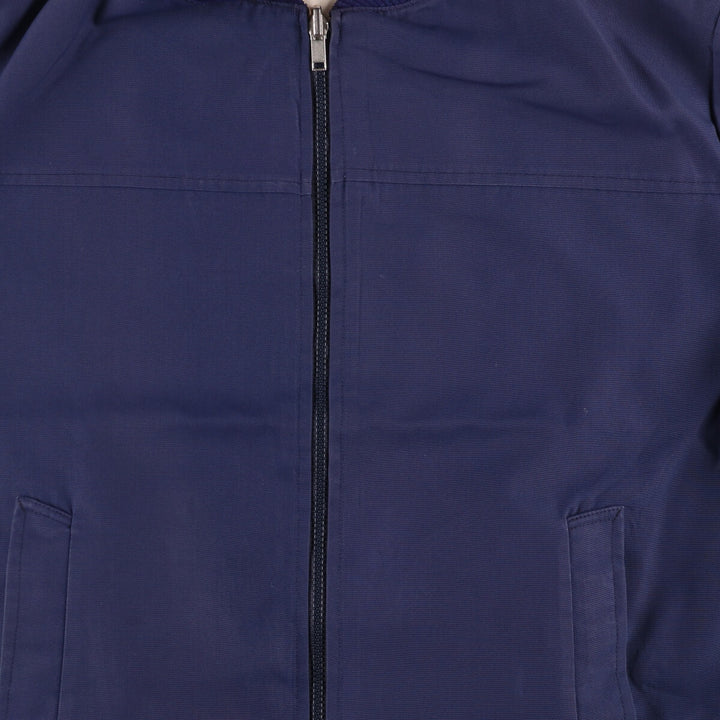 Vintage Lentros reversible blouson, men's size L unclear navy blue type Vintage Second Hand