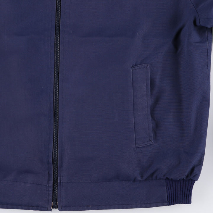 Vintage Lentros reversible blouson, men's size L unclear navy blue type Vintage Second Hand