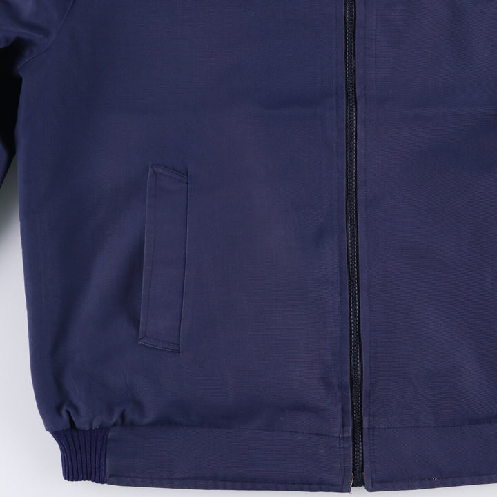 Vintage Lentros reversible blouson, men's size L unclear navy blue type Vintage Second Hand