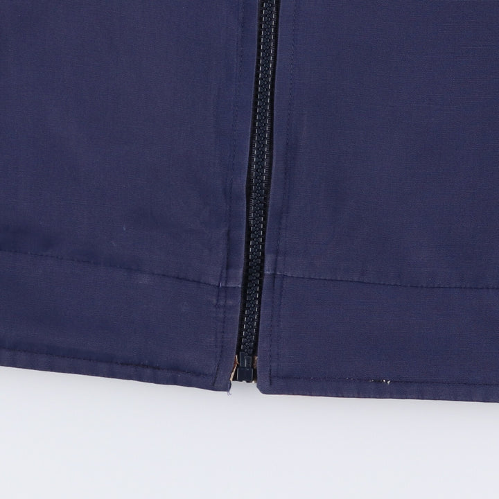 Vintage Lentros reversible blouson, men's size L unclear navy blue type Vintage Second Hand