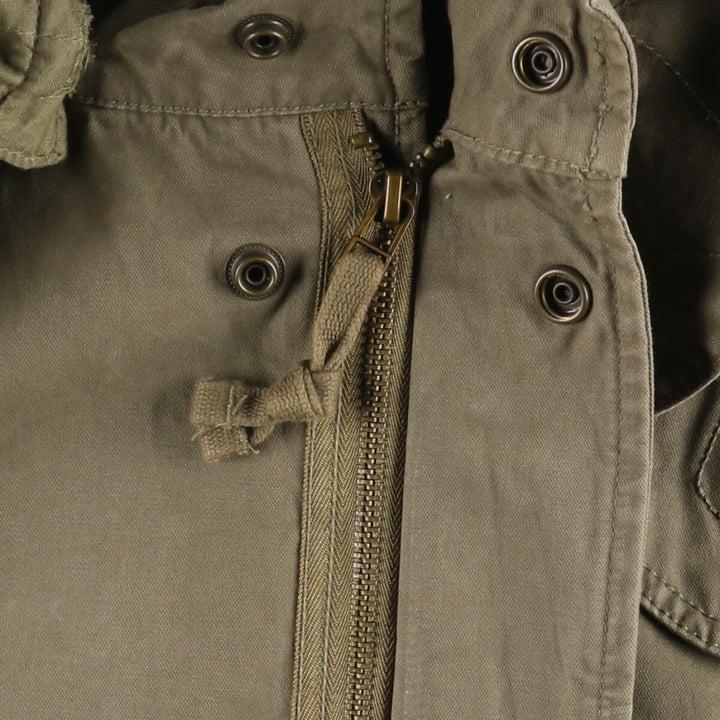 GAP Hooded Military Jacket, Men's Size M cotton Khaki type Vintage Second Hand