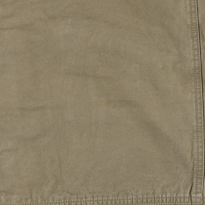 GAP Hooded Military Jacket, Men's Size M cotton Khaki type Vintage Second Hand