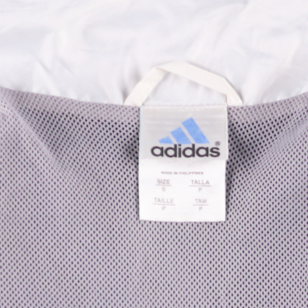 00'S Adidas nylon jacket, men's size S Nylon navy blue type Vintage Second Hand