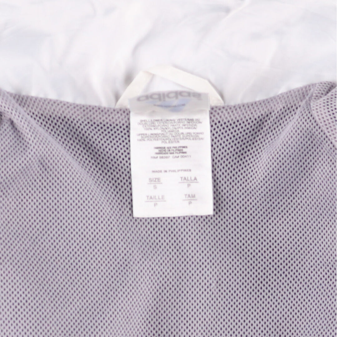 00'S Adidas nylon jacket, men's size S Nylon navy blue type Vintage Second Hand