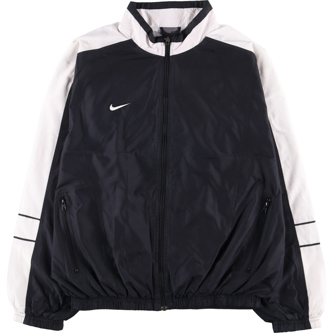 00'S Nike Windbreaker Men's M size polyester black type Vintage Second Hand