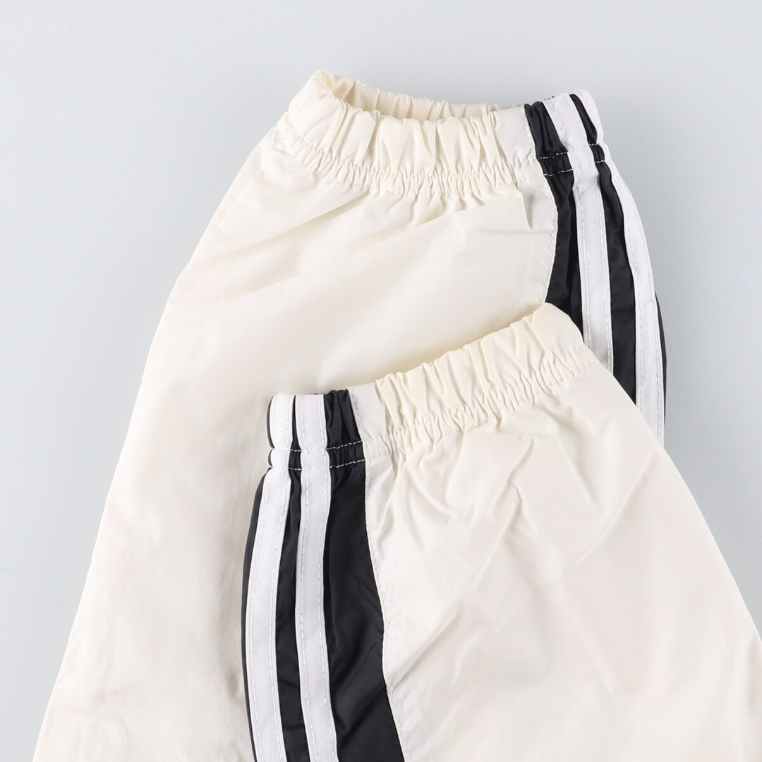 00'S Adidas nylon hoodie, men's XL size Nylon white type Vintage Second Hand