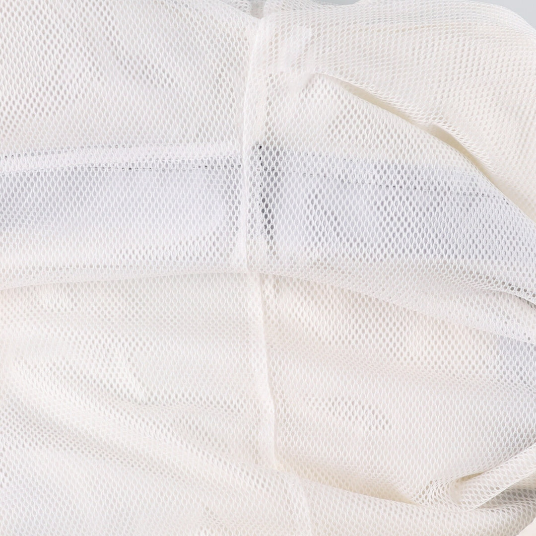 00'S Adidas nylon hoodie, men's XL size Nylon white type Vintage Second Hand