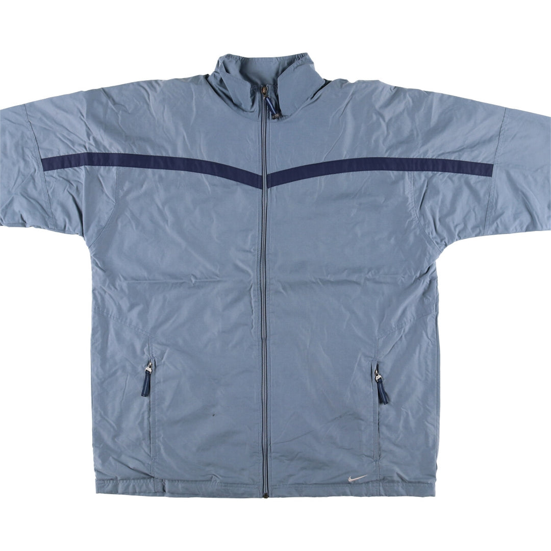 00'S Nike Nylon Jacket Men's XL Nylon Blue type light blue Vintage Second Hand