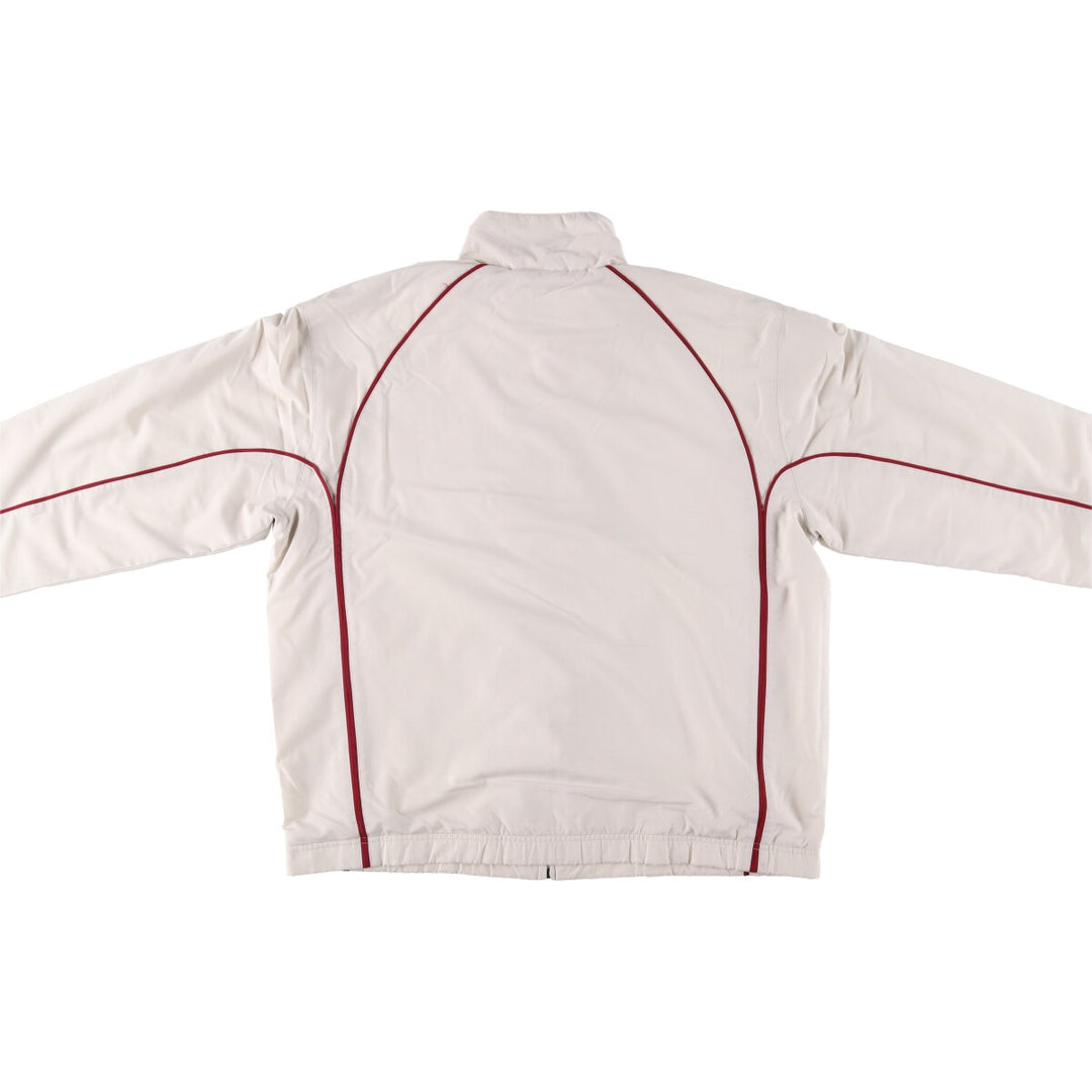 90s-00'S Vintage Nike Windbreaker, Men's Size L polyester ivory Vintage Second Hand