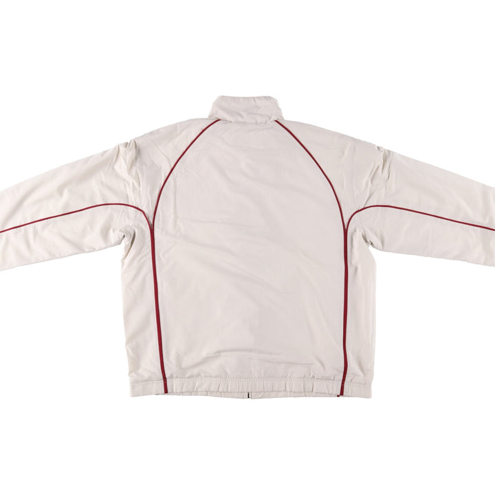 90s-00'S Vintage Nike Windbreaker, Men's Size L polyester ivory Vintage Second Hand
