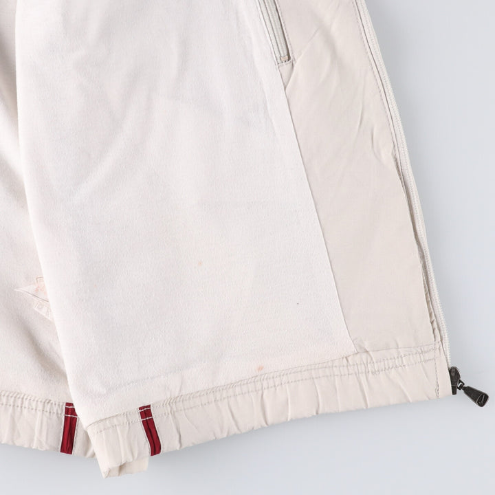 90s-00'S Vintage Nike Windbreaker, Men's Size L polyester ivory Vintage Second Hand