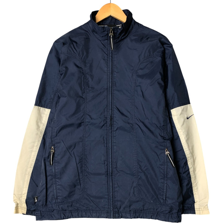 2000'S Nike Nylon Jacket, Men's Size Small Nylon navy blue type Vintage Second Hand
