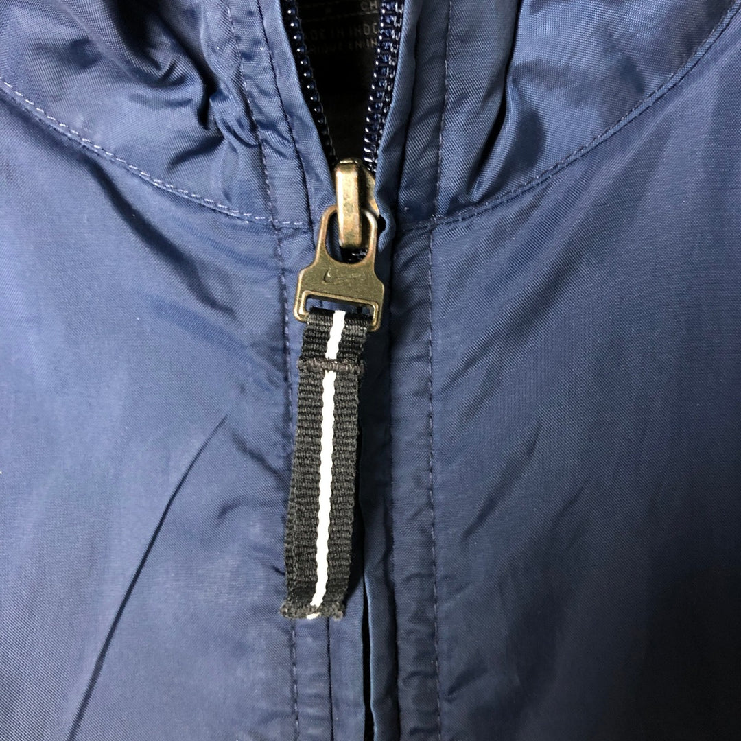 2000'S Nike Nylon Jacket, Men's Size Small Nylon navy blue type Vintage Second Hand