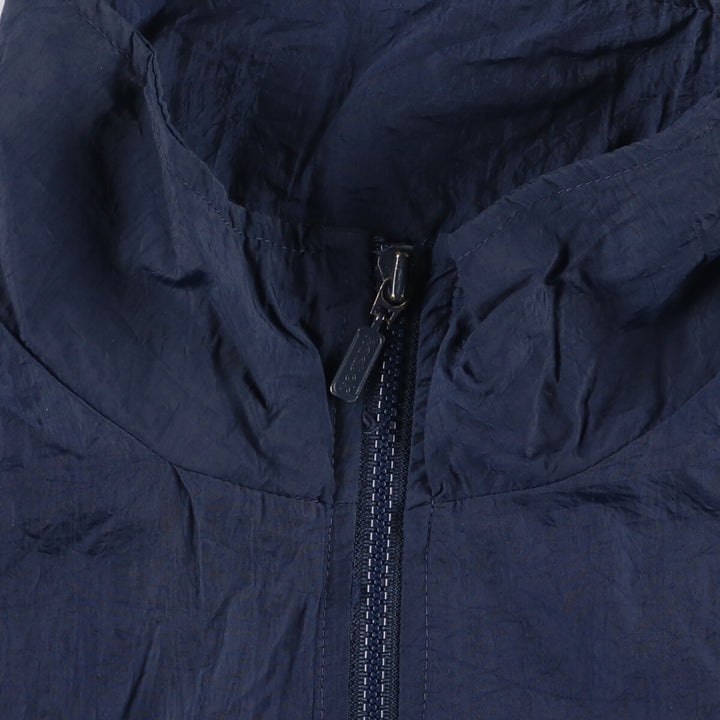 2000'S Reebok nylon jacket, men's size XL Nylon navy blue type Vintage Second Hand