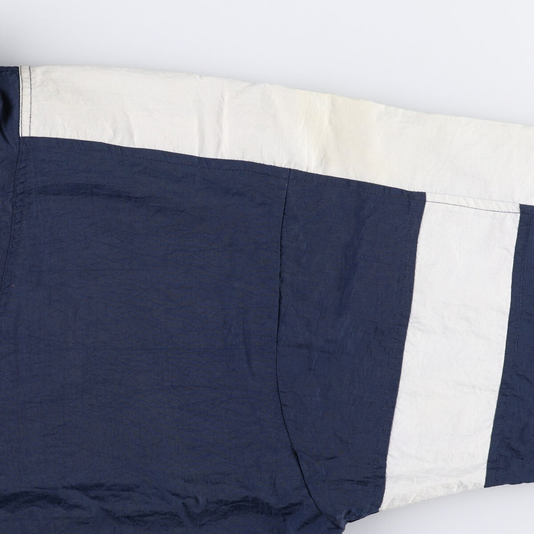 2000'S Reebok nylon jacket, men's size XL Nylon navy blue type Vintage Second Hand