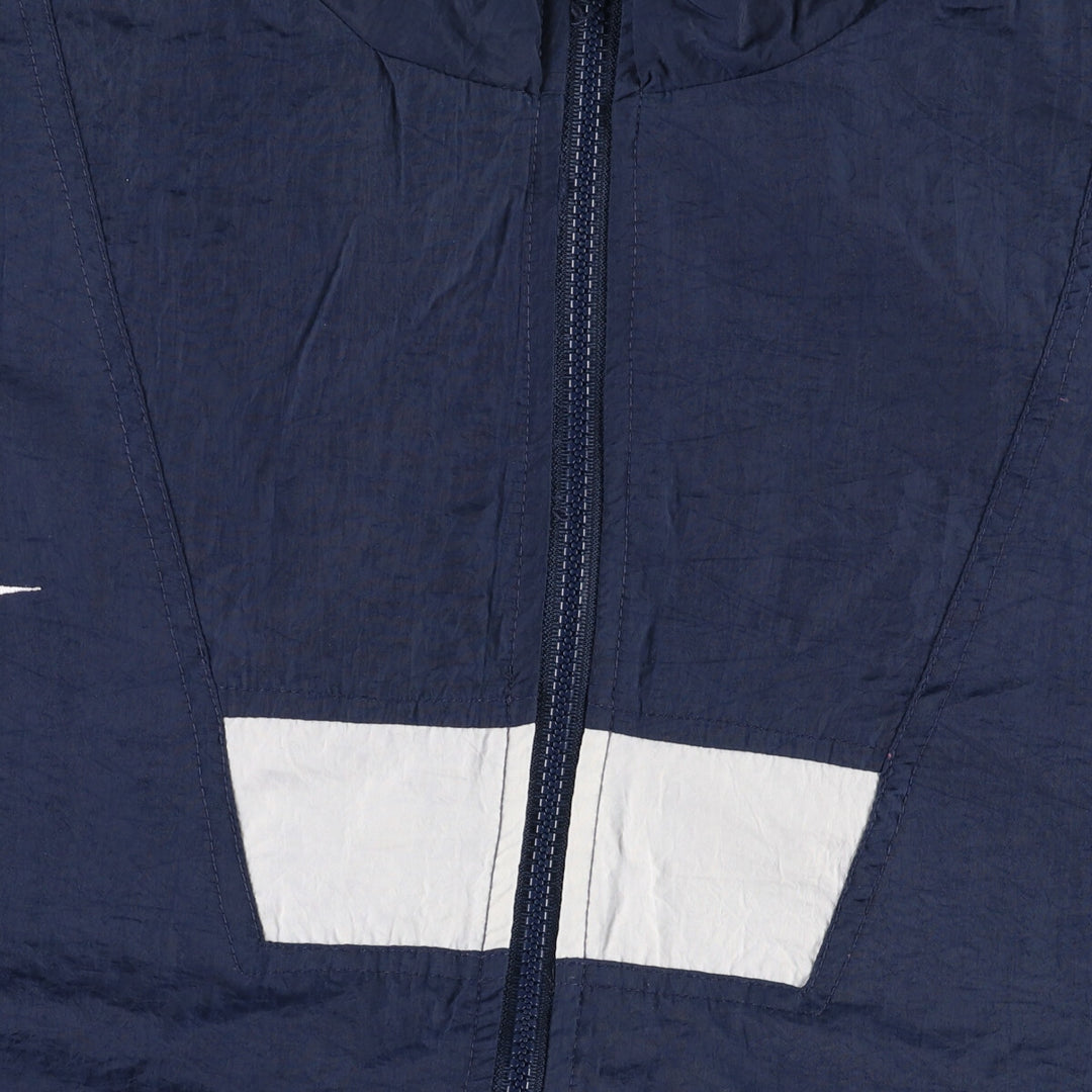2000'S Reebok nylon jacket, men's size XL Nylon navy blue type Vintage Second Hand