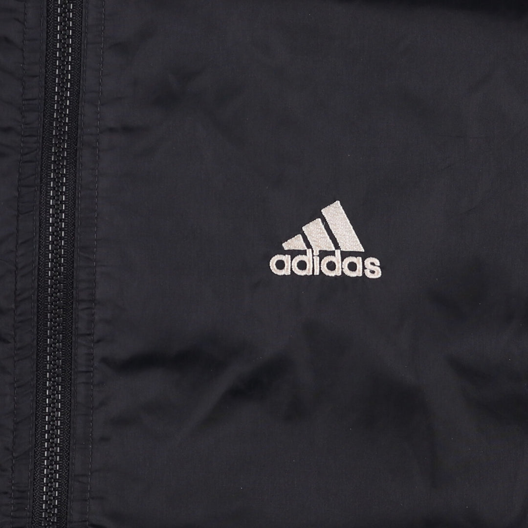 90'S Adidas Team Nylon Jacket, Men's, Size L, Vintage Nylon black type Vintage Second Hand