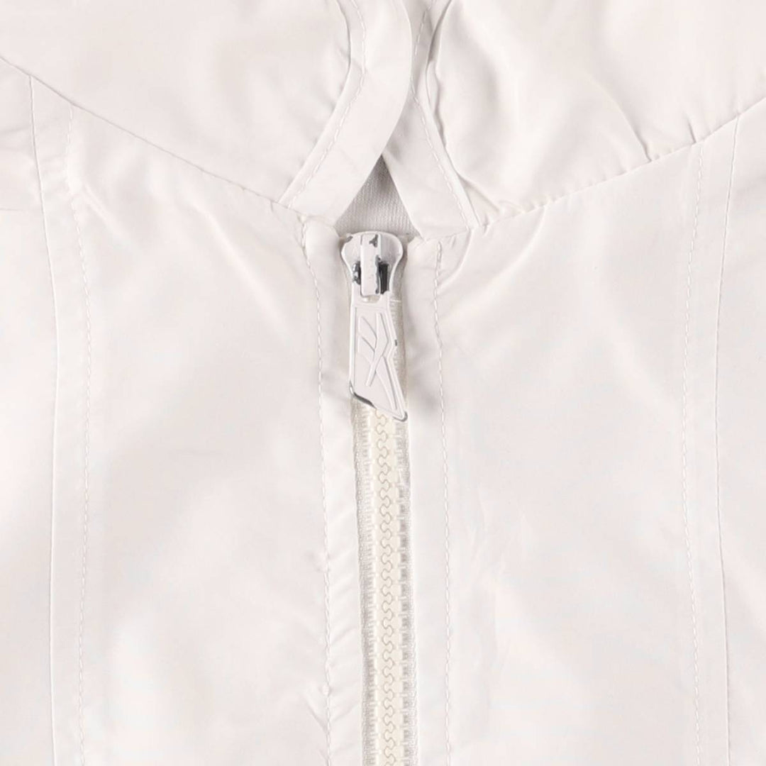 90'S Reebok Windbreaker, Men's Size L, Vintage polyester white type Vintage Second Hand