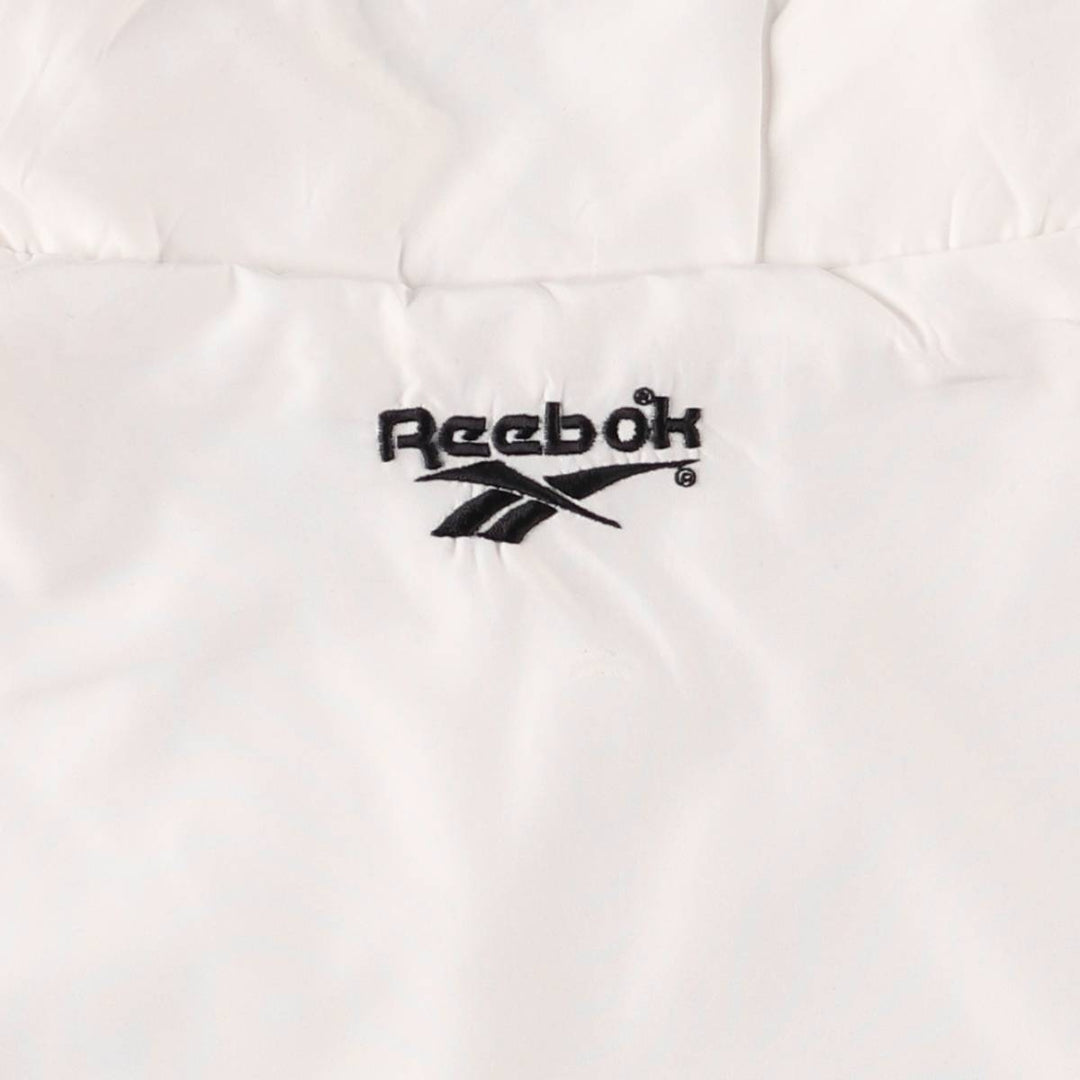 90'S Reebok Windbreaker, Men's Size L, Vintage polyester white type Vintage Second Hand