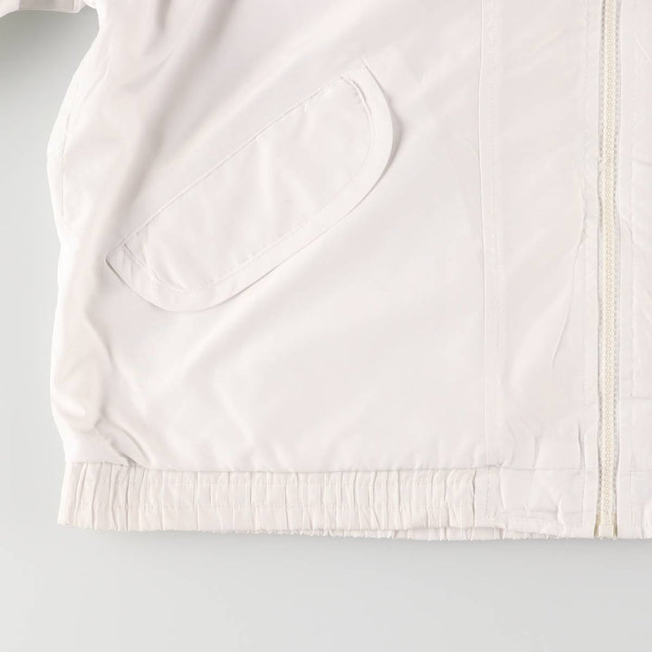 90'S Reebok Windbreaker, Men's Size L, Vintage polyester white type Vintage Second Hand