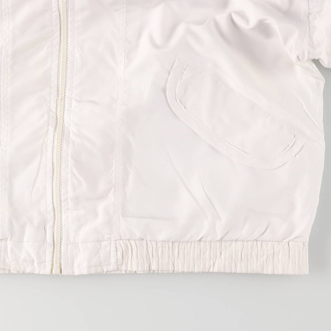 90'S Reebok Windbreaker, Men's Size L, Vintage polyester white type Vintage Second Hand