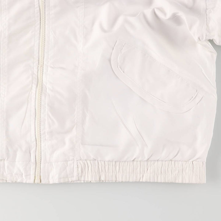 90'S Reebok Windbreaker, Men's Size L, Vintage polyester white type Vintage Second Hand