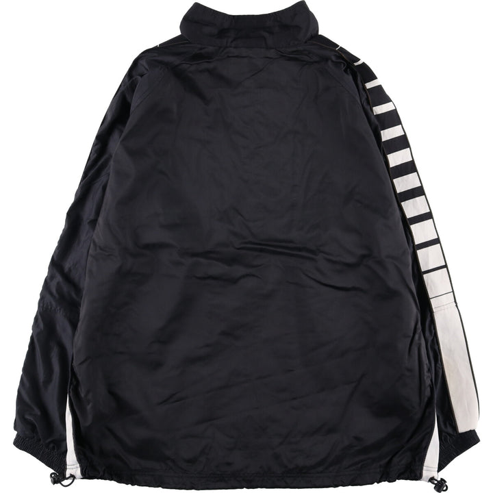Vintage 90'S adidas Team nylon jacket, men's size XL Nylon black type Vintage Second Hand