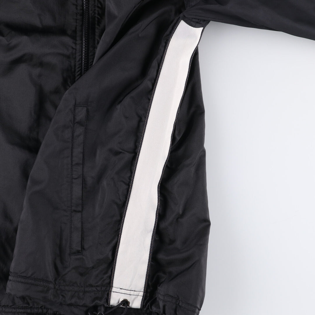 Vintage 90'S adidas Team nylon jacket, men's size XL Nylon black type Vintage Second Hand