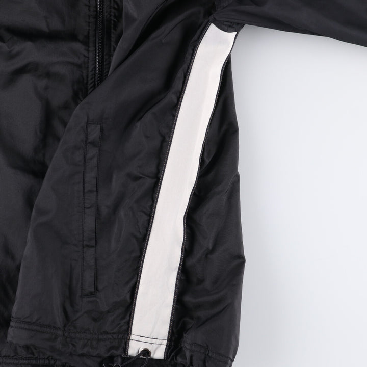 Vintage 90'S adidas Team nylon jacket, men's size XL Nylon black type Vintage Second Hand