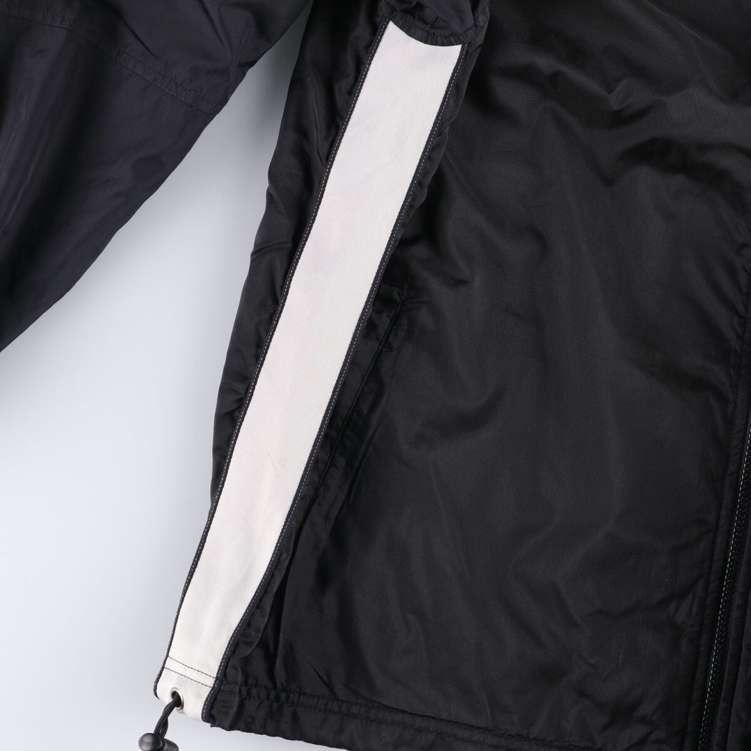 Vintage 90'S adidas Team nylon jacket, men's size XL Nylon black type Vintage Second Hand