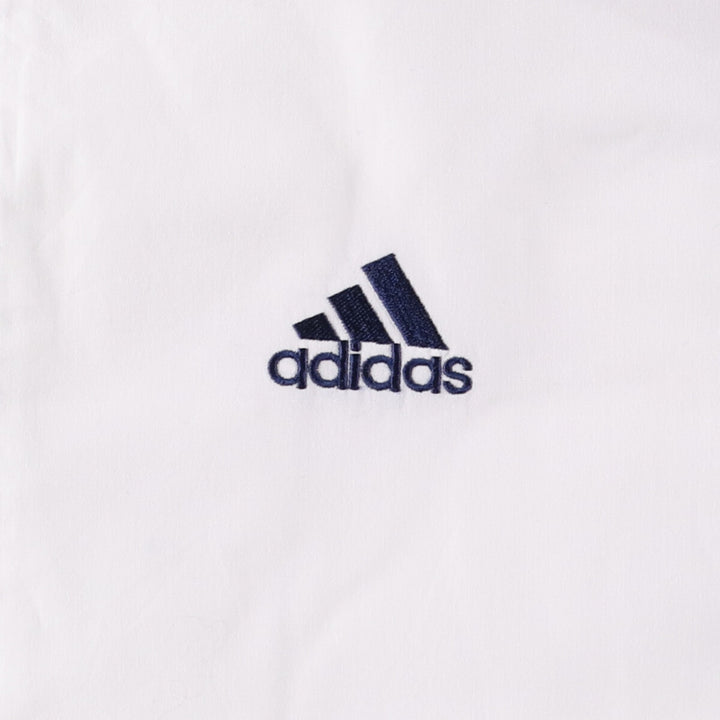 90'S Adidas Nylon Jacket, Men's Size L, Vintage unclear white type Vintage Second Hand