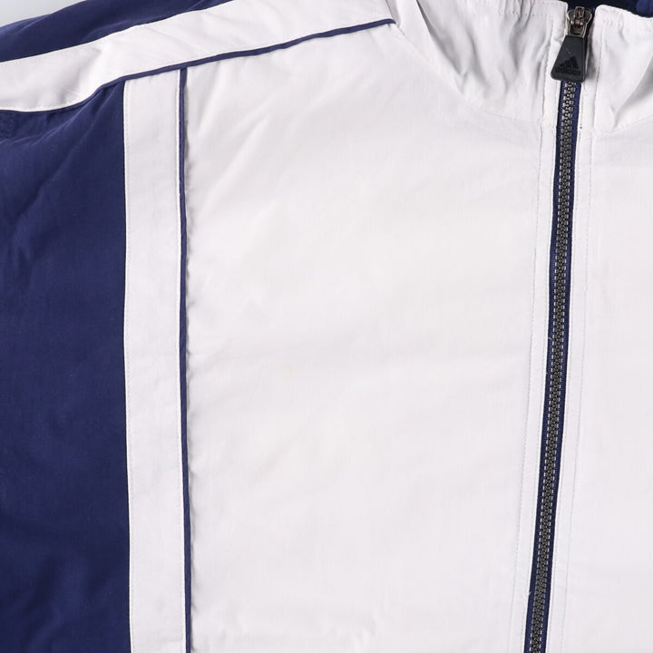 90'S Adidas Nylon Jacket, Men's Size L, Vintage unclear white type Vintage Second Hand