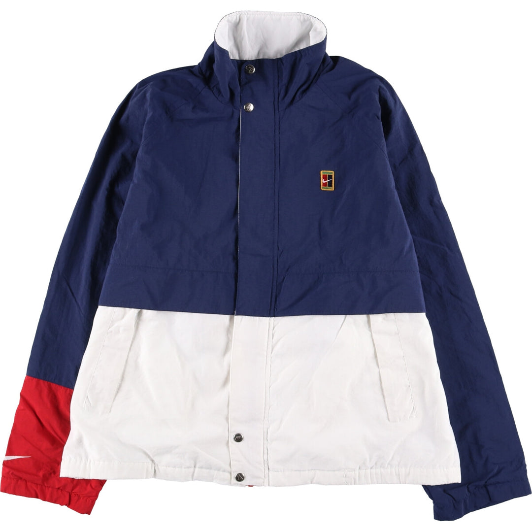 90'S Nike Nylon Jacket, Men's Size L Nylon navy blue type Vintage Second Hand