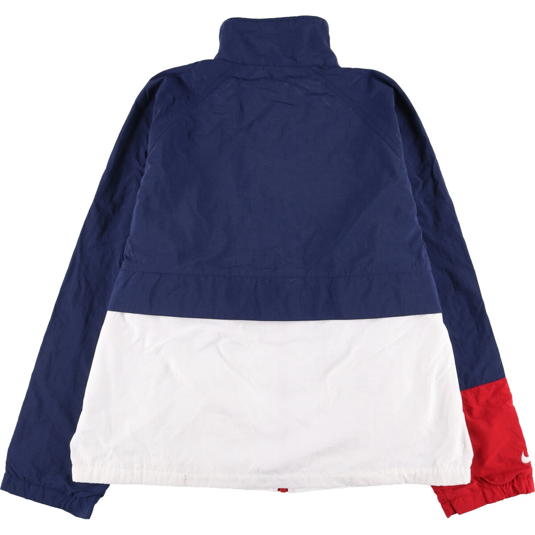 90'S Nike Nylon Jacket, Men's Size L Nylon navy blue type Vintage Second Hand