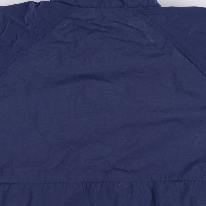 90'S Nike Nylon Jacket, Men's Size L Nylon navy blue type Vintage Second Hand