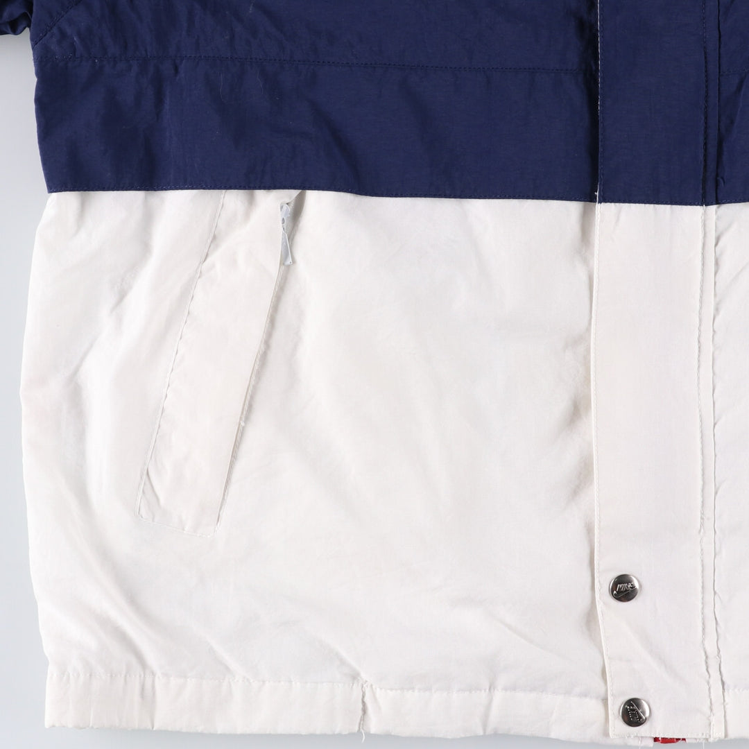 90'S Nike Nylon Jacket, Men's Size L Nylon navy blue type Vintage Second Hand