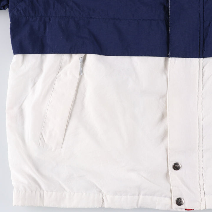90'S Nike Nylon Jacket, Men's Size L Nylon navy blue type Vintage Second Hand