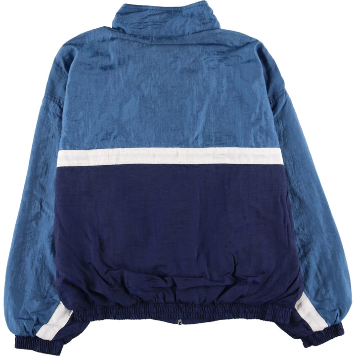 90'S Reebok Nylon Jacket, Men's M Size, Vintage Nylon navy blue type Vintage Second Hand